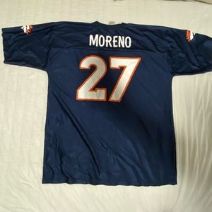 NFL Denver Broncos  Mens Jersey, Blue Size XL